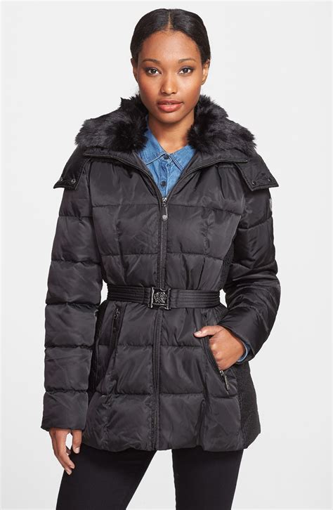 Belted Puffer Coat 